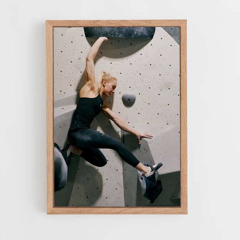 Poster Janja Garnbret – affiche Escalade (vue 4)