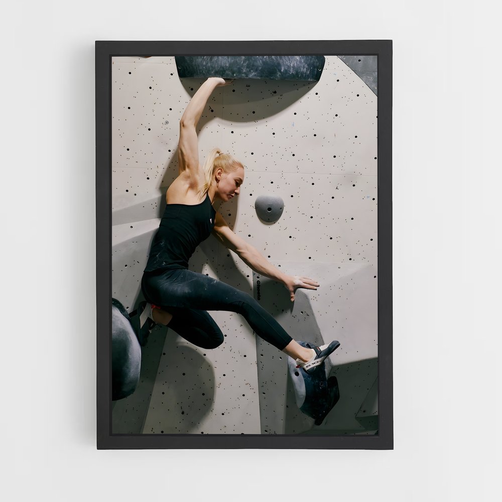 Poster Janja Garnbret – affiche Escalade (vue 2)