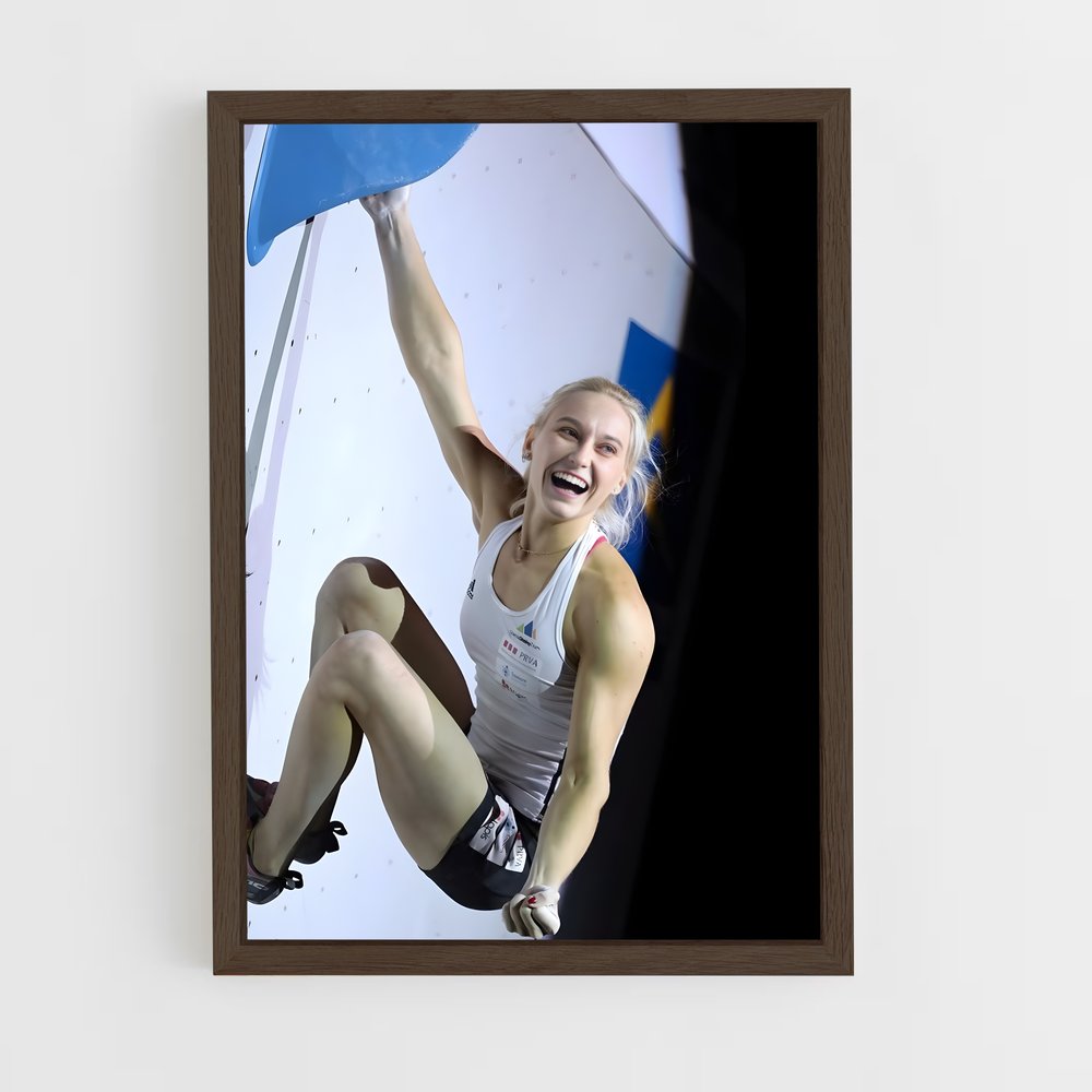 Poster Janja Garnbret JO – affiche Escalade (vue 5)