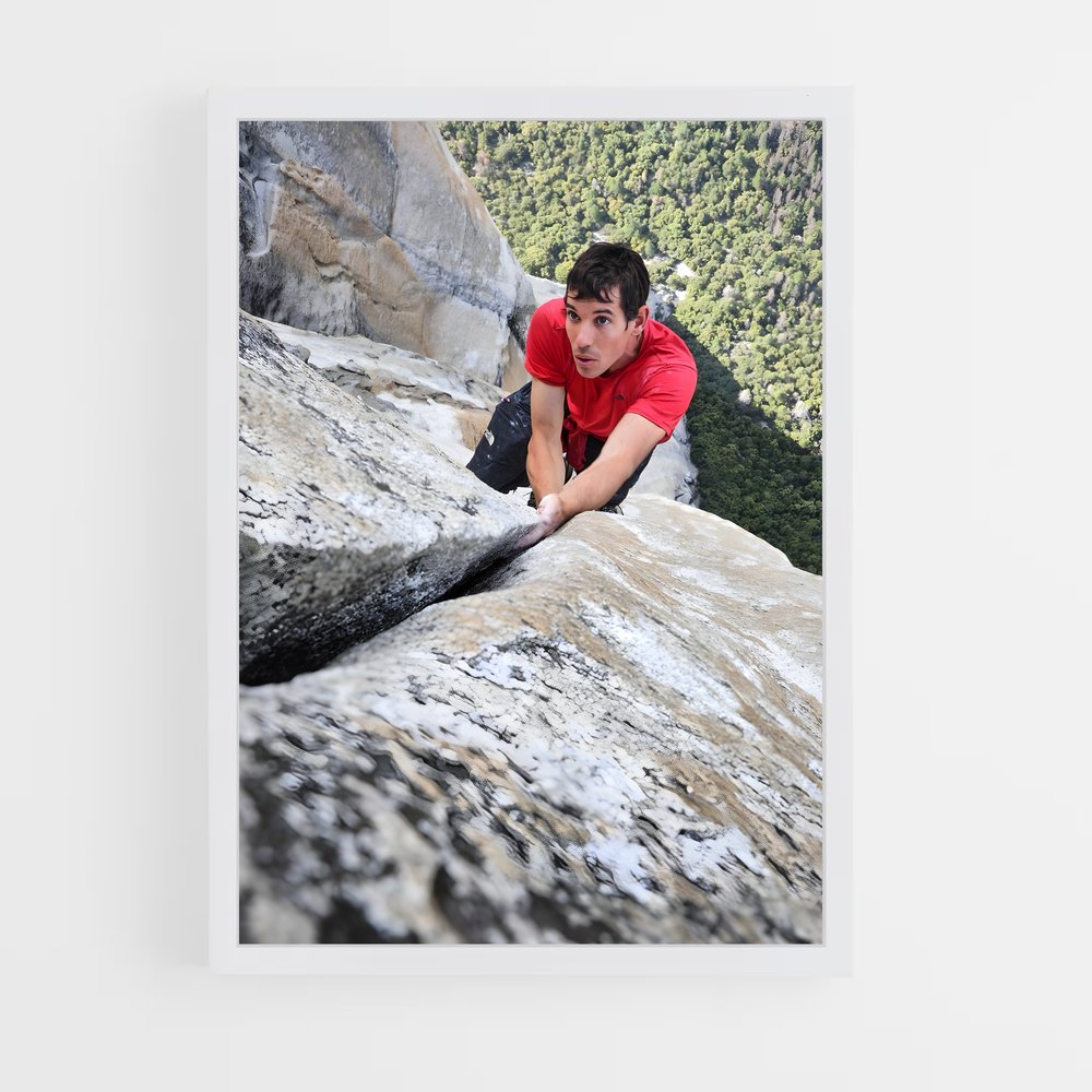 Poster Alex Honnold Record – affiche Escalade (vue 3)