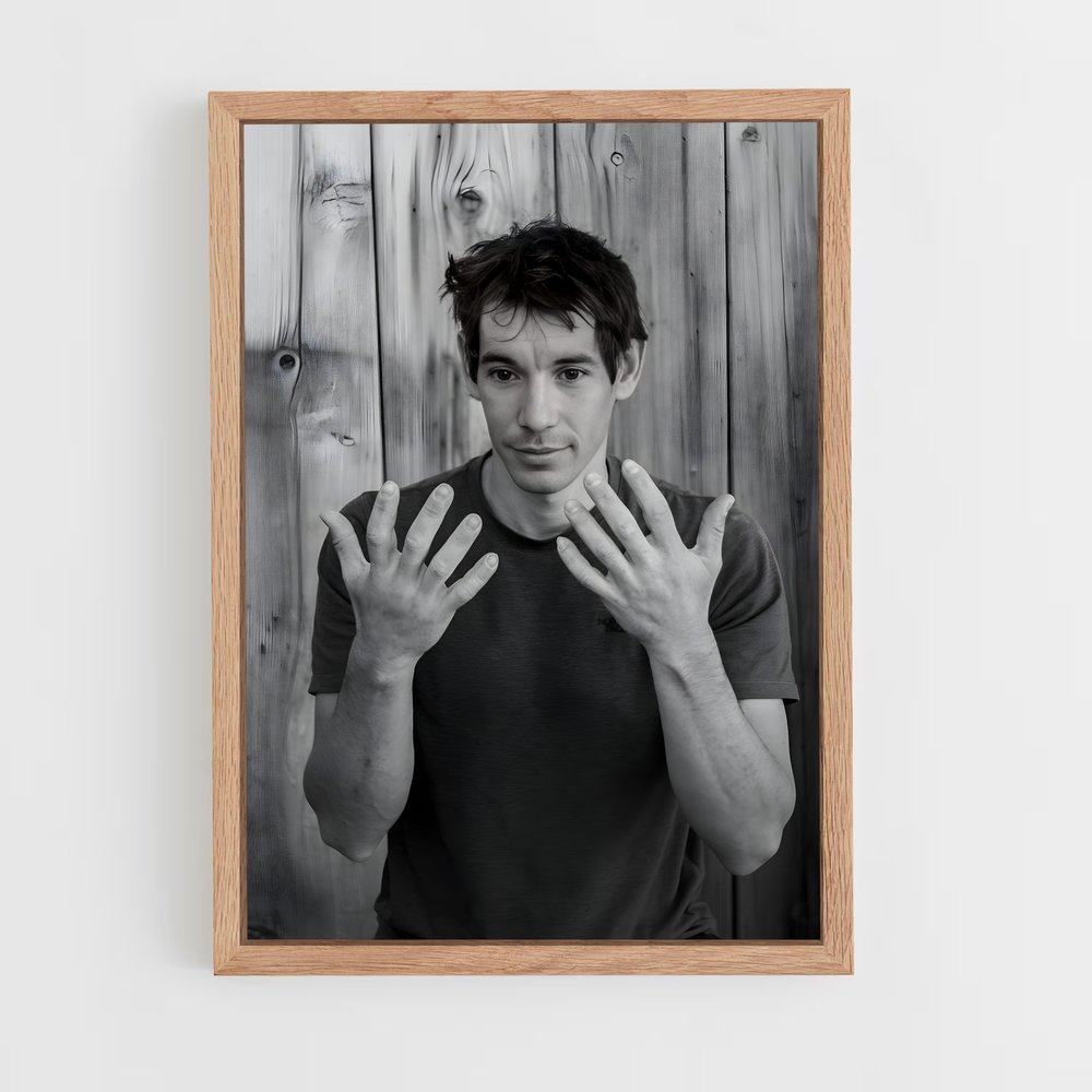 Poster Alex Honnold Mains – affiche Escalade (vue 4)