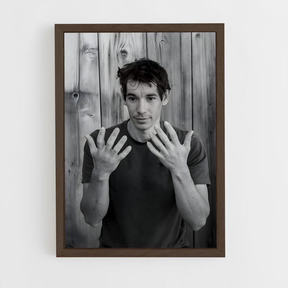 Poster Alex Honnold Mains – affiche Escalade (vue 5)