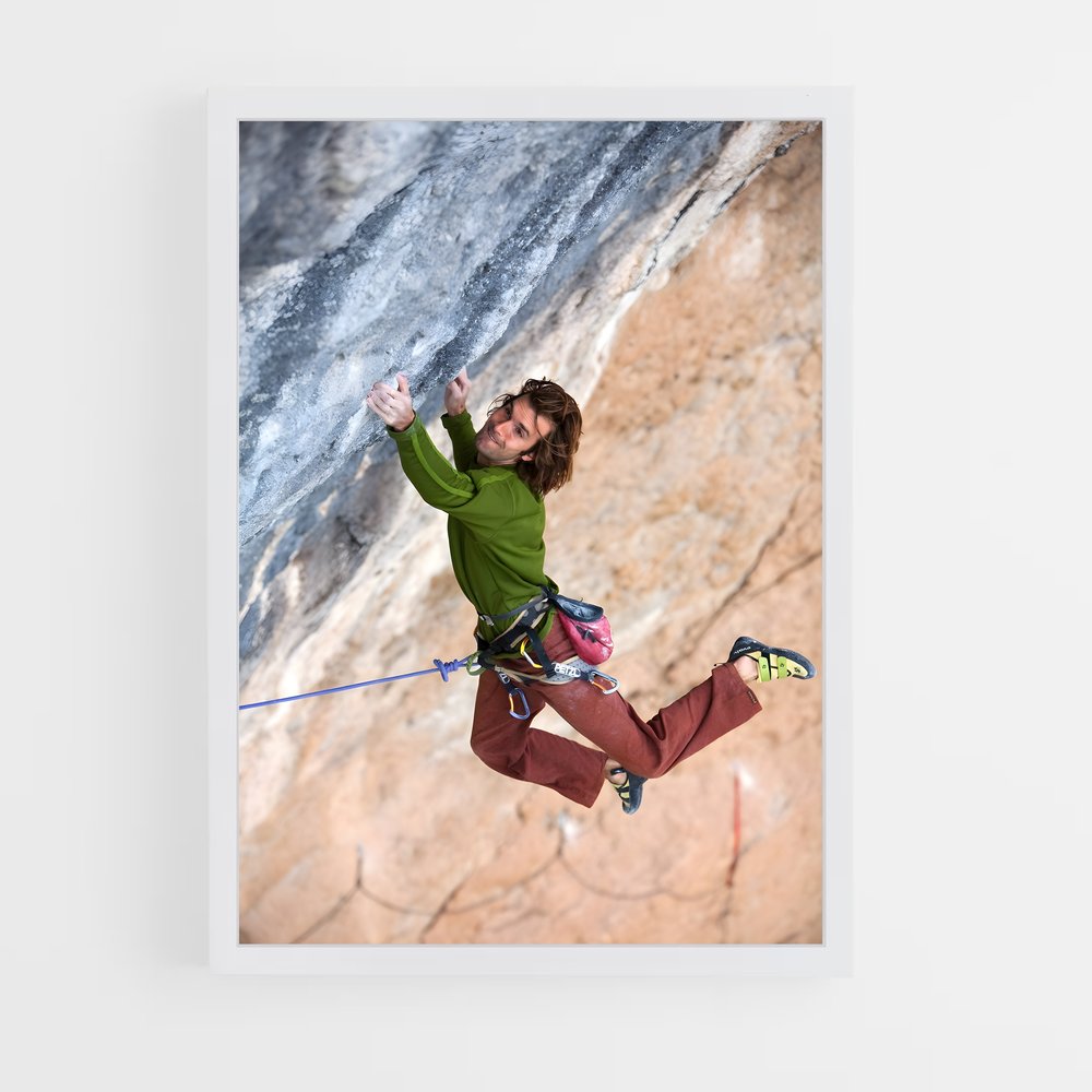 Poster Escalade Chris Sharma (vue 3)