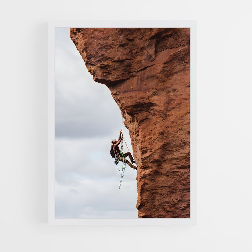 Poster Escalade Montagne (vue 3)