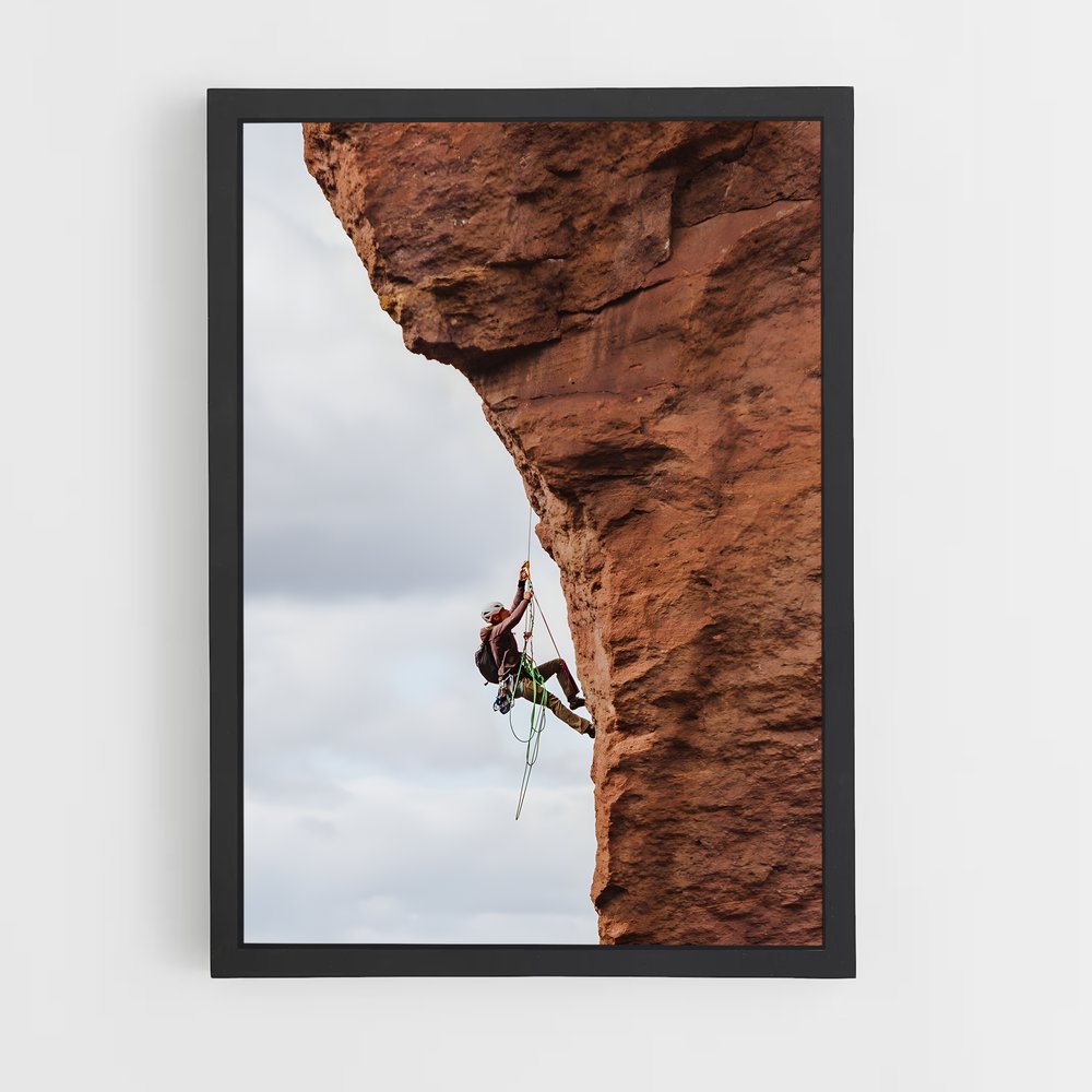 Poster Escalade Montagne (vue 2)