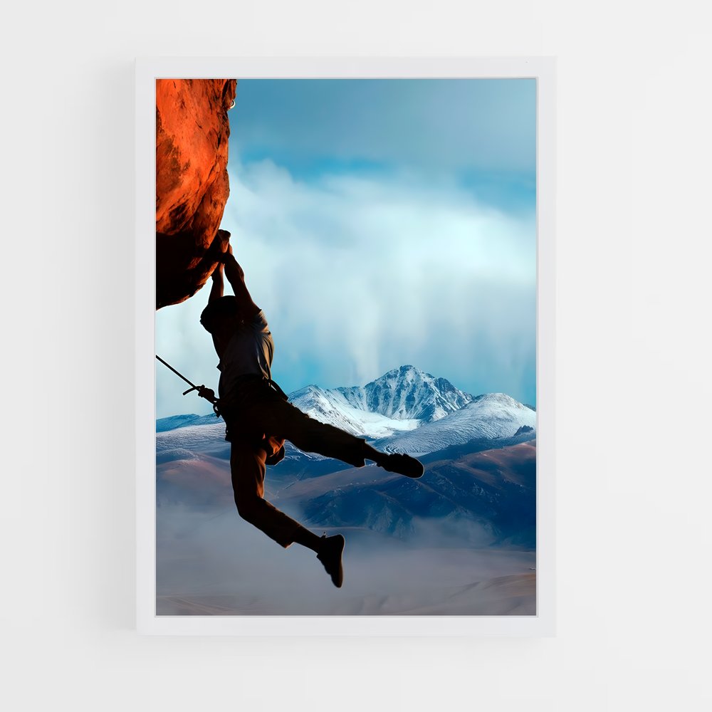 Poster Escalade Paysage (vue 3)