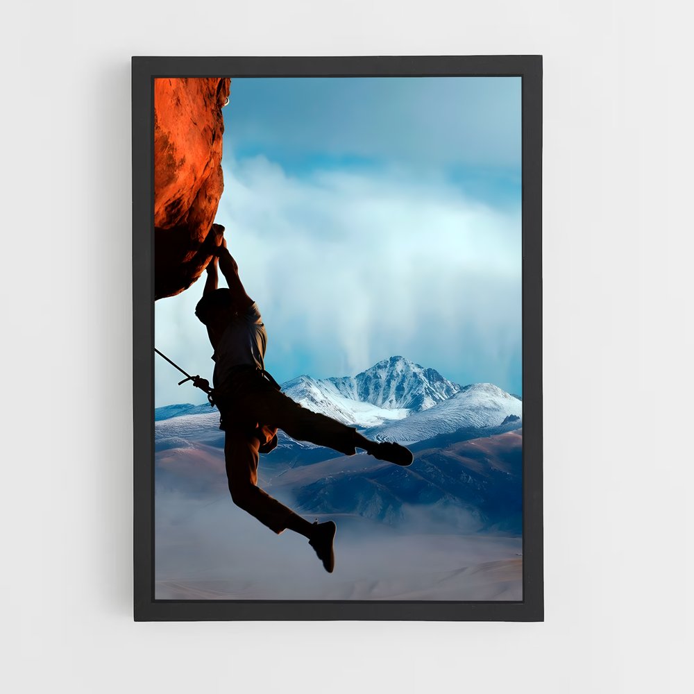 Poster Escalade Paysage (vue 2)