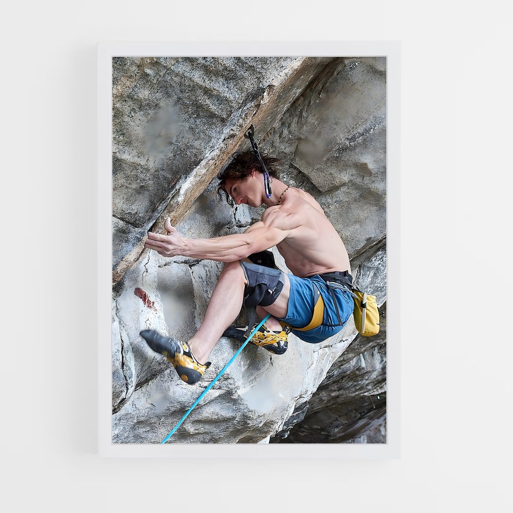 Poster Adam Ondra – affiche Escalade (vue 3)