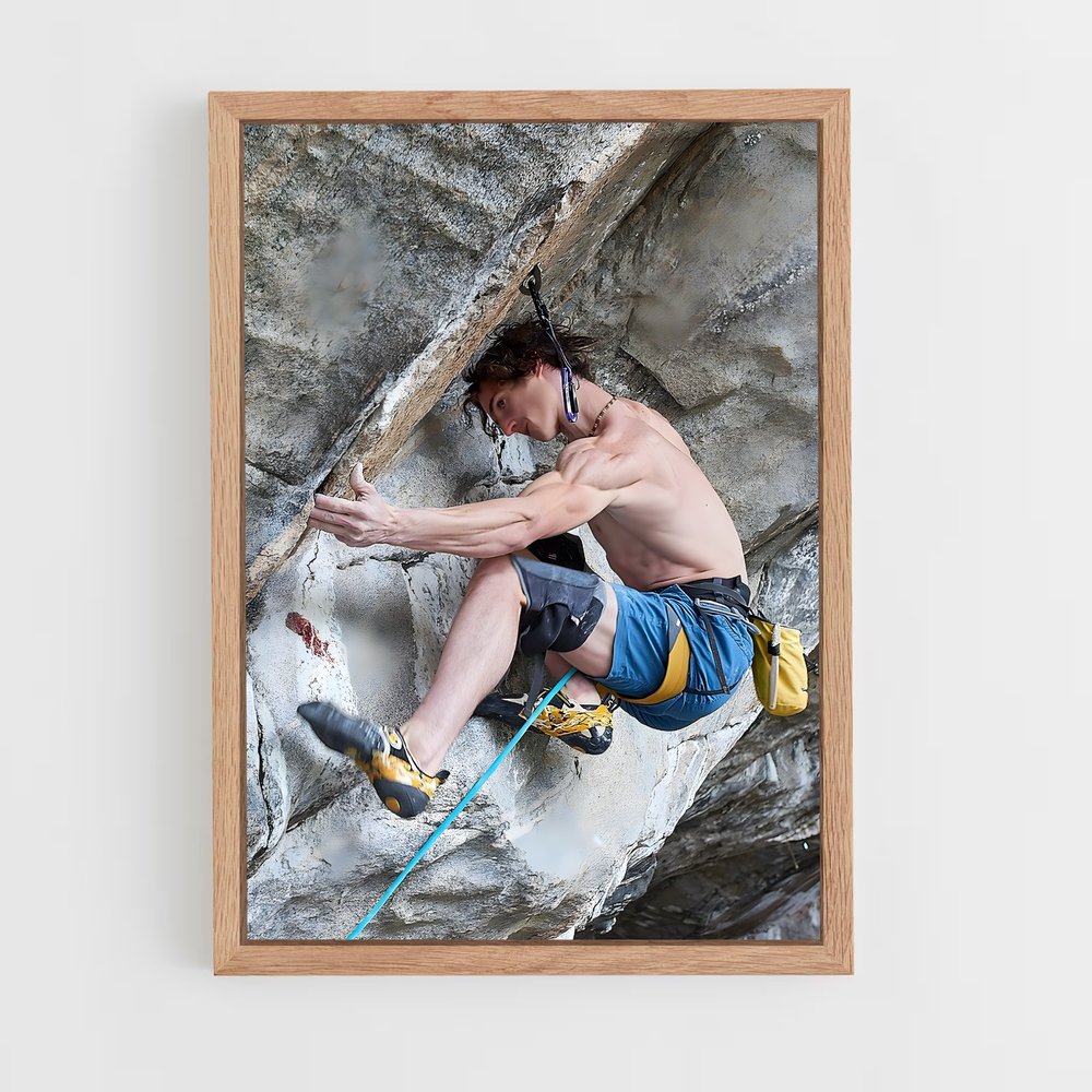 Poster Adam Ondra – affiche Escalade (vue 4)
