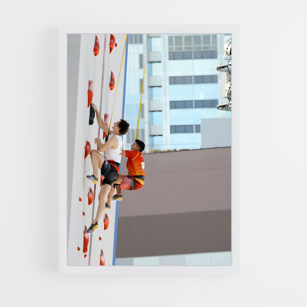 Poster Adam Ondra Compétition – affiche Escalade (vue 3)