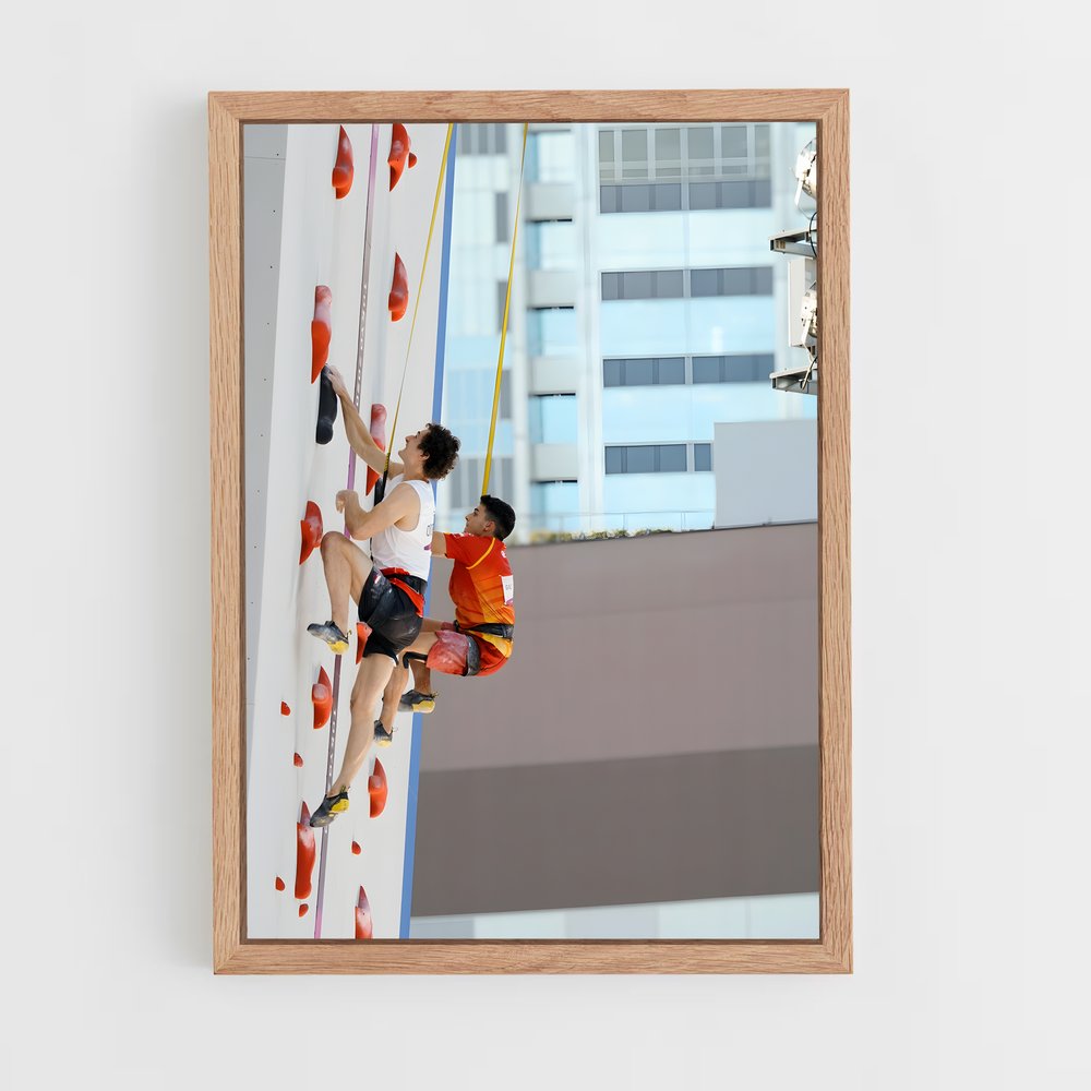 Poster Adam Ondra Compétition – affiche Escalade (vue 4)
