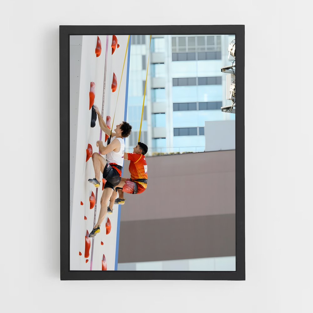 Poster Adam Ondra Compétition – affiche Escalade (vue 2)