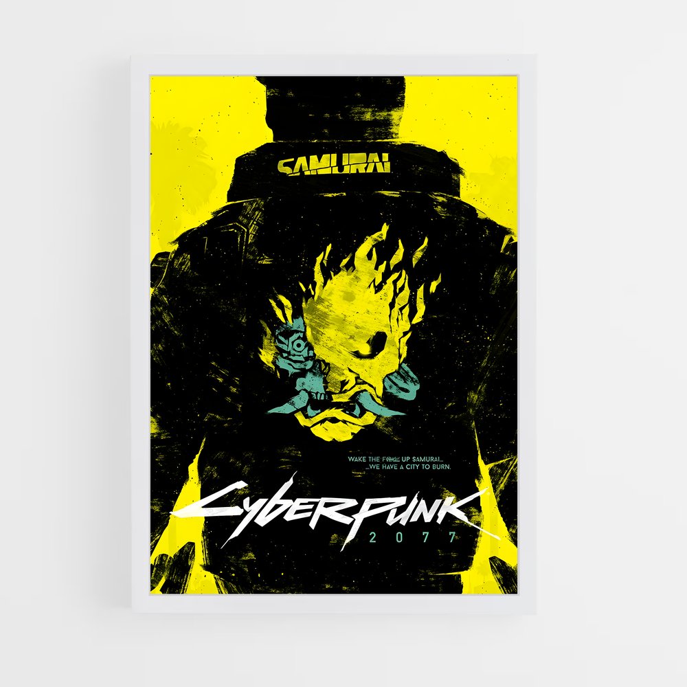 Poster Cyber Dreamer – affiche Cyberpunk (vue 3)