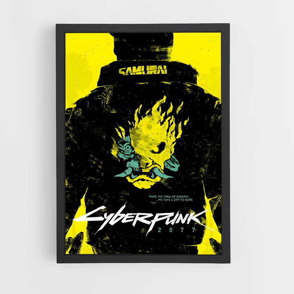 Poster Cyber Dreamer – affiche Cyberpunk (vue 2)