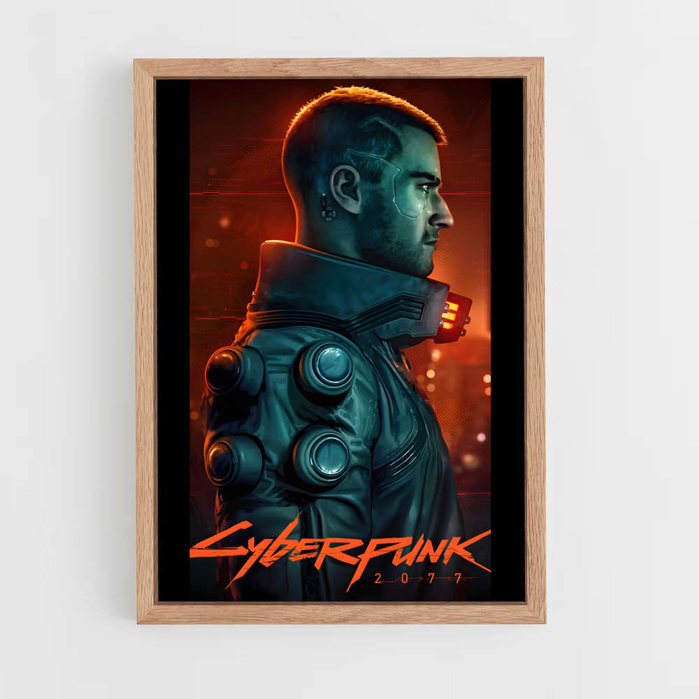 Poster Cyberpunk Modification (vue 4)