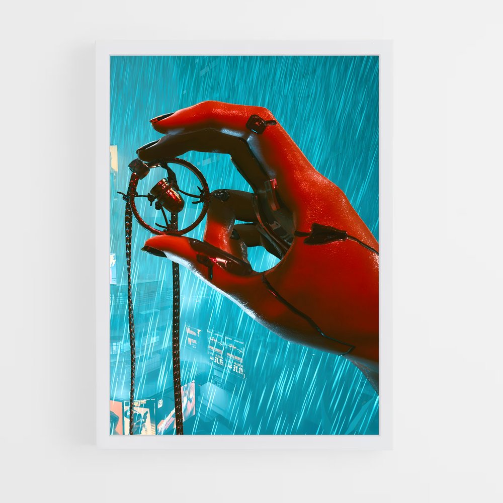 Poster D&D Cybernetic – affiche Cyberpunk (vue 3)