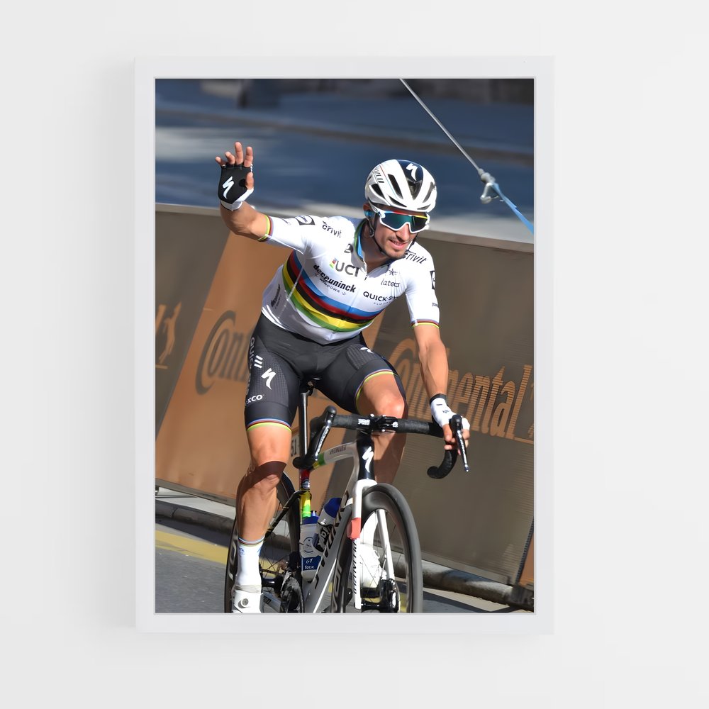 Poster Julian Alaphilippe Salut (vue 3)