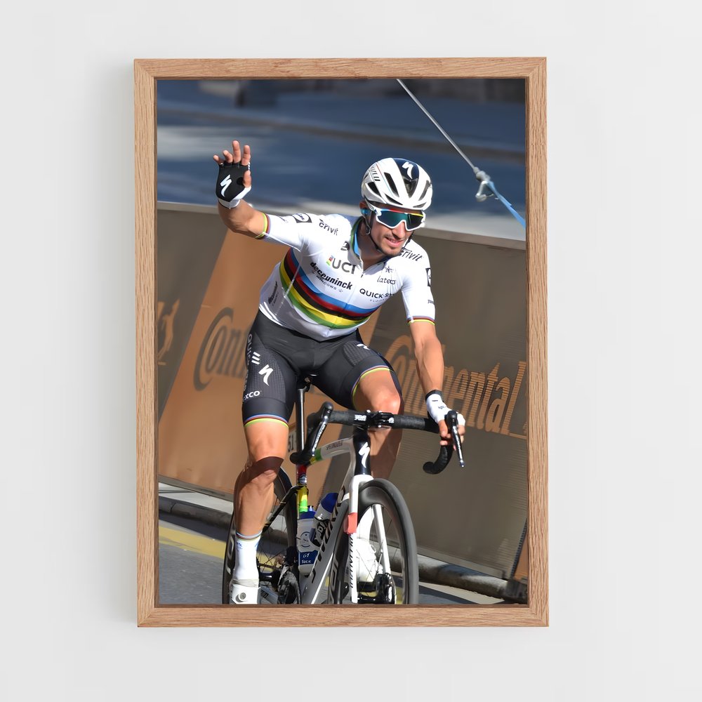 Poster Julian Alaphilippe Salut (vue 4)