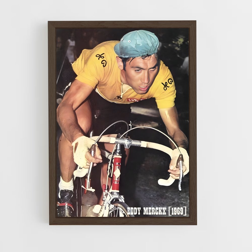 Poster Retro Cyclisme Merckx (vue 5)