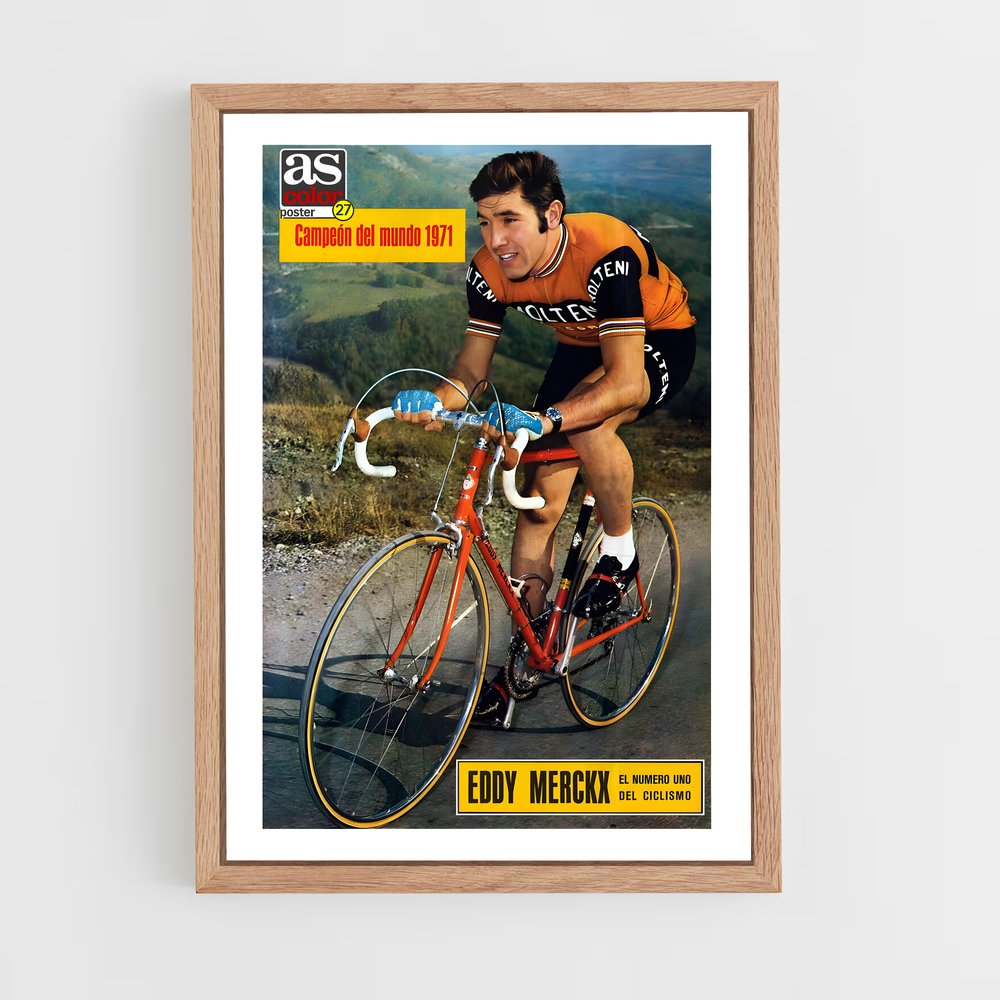 Affiche Vintage Eddy Merckx (vue 4)