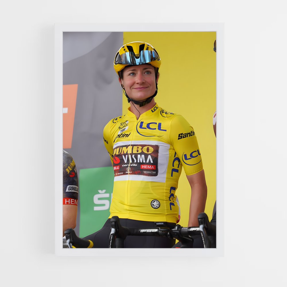 Poster Marianne Vos Maillot Jaune (vue 3)