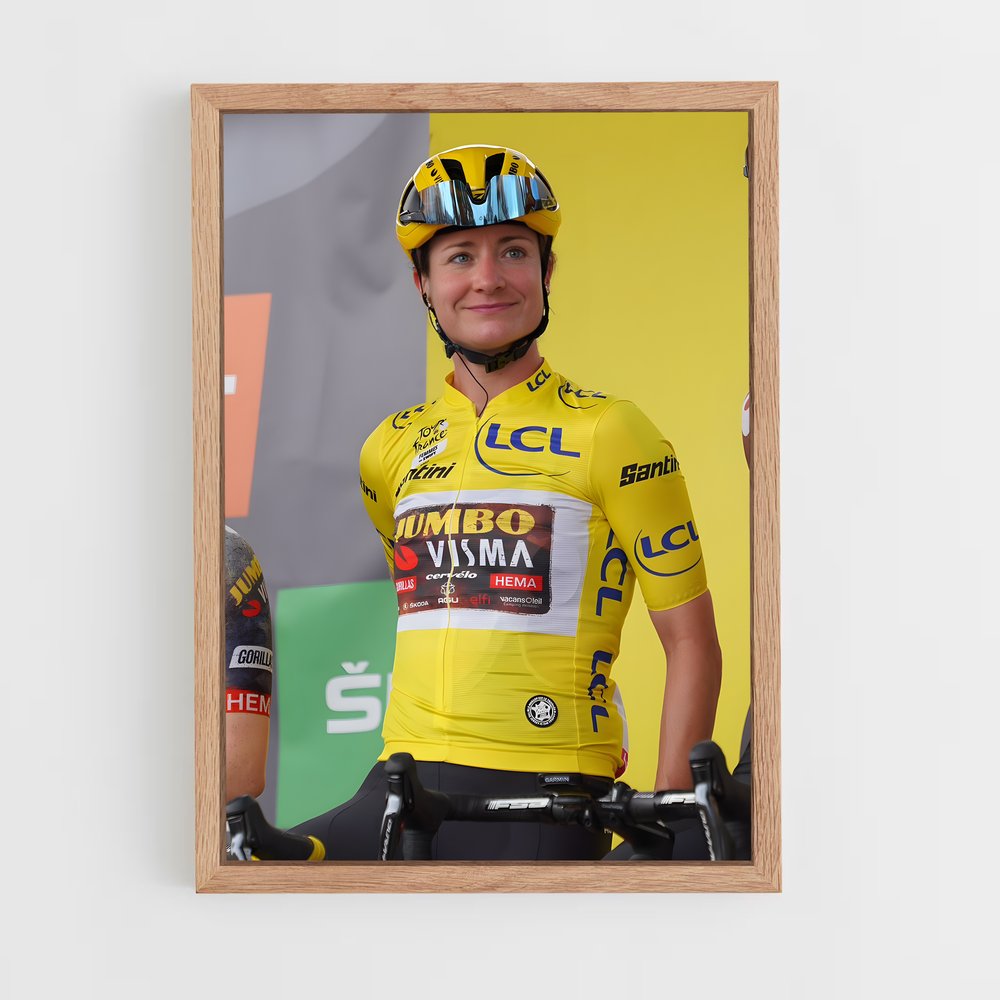 Poster Marianne Vos Maillot Jaune (vue 4)