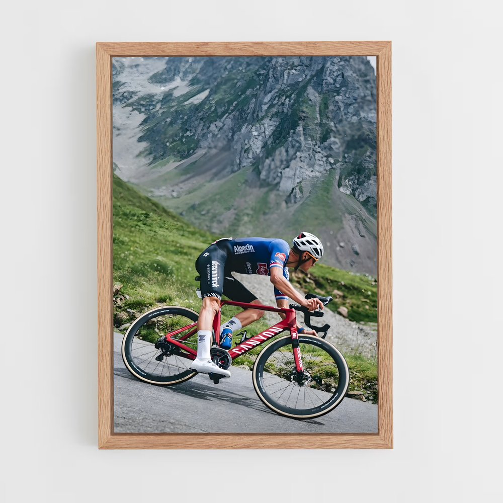 Poster Cyclisme Alpes (vue 4)
