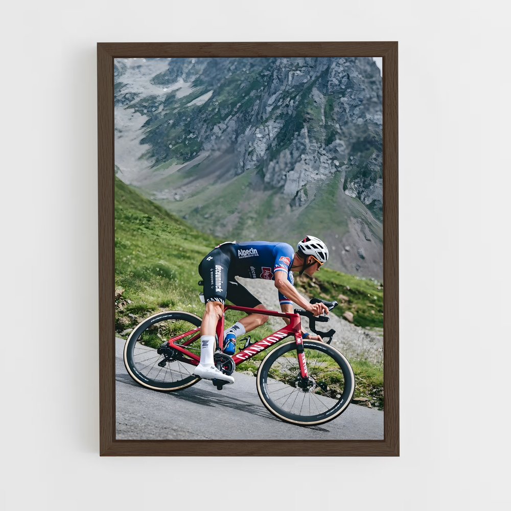 Poster Cyclisme Alpes (vue 5)