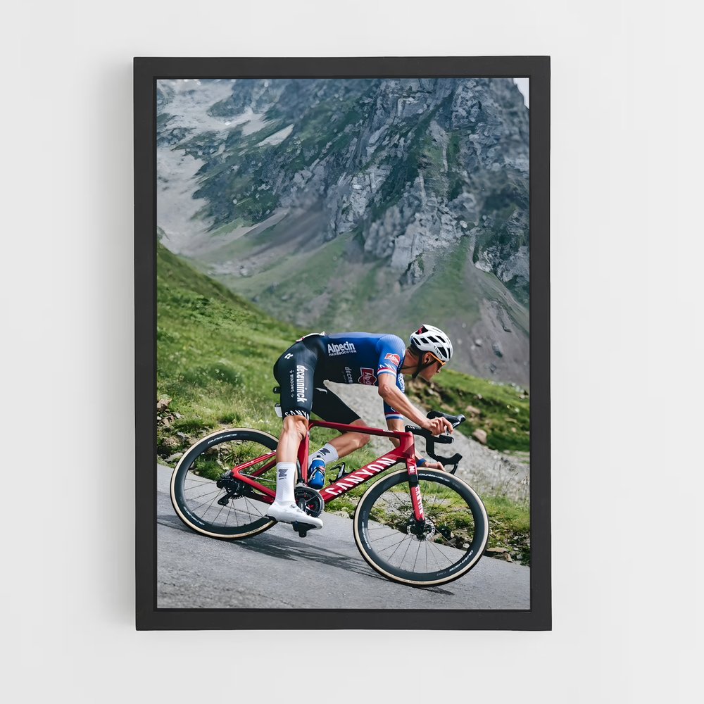 Poster Cyclisme Alpes (vue 2)