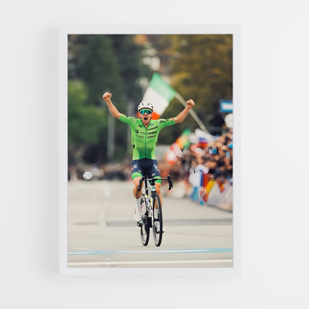Poster Cyclisme Pogačar (vue 3)