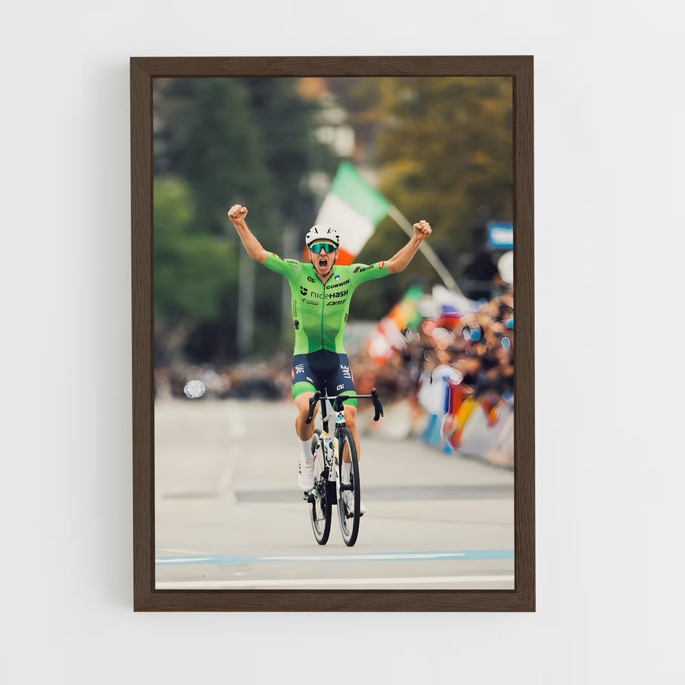 Poster Cyclisme Pogačar (vue 5)