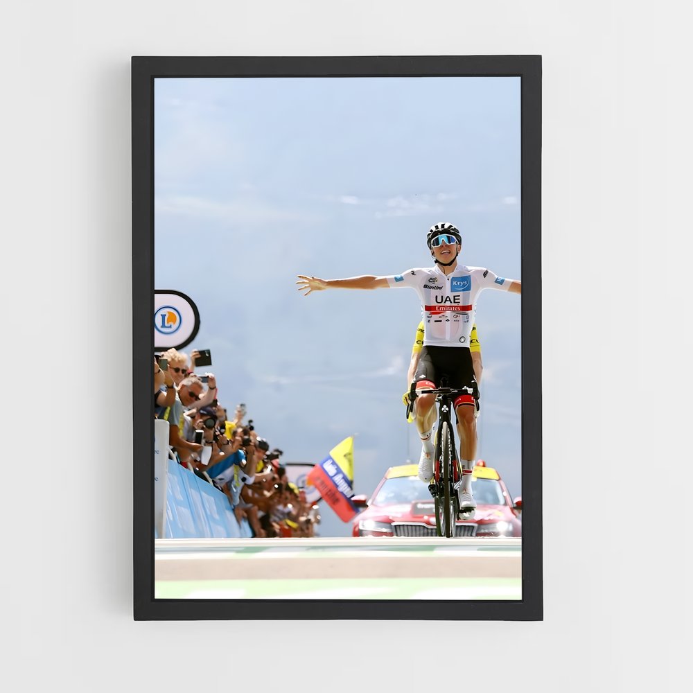 Poster Pogačar Victoire (vue 2)