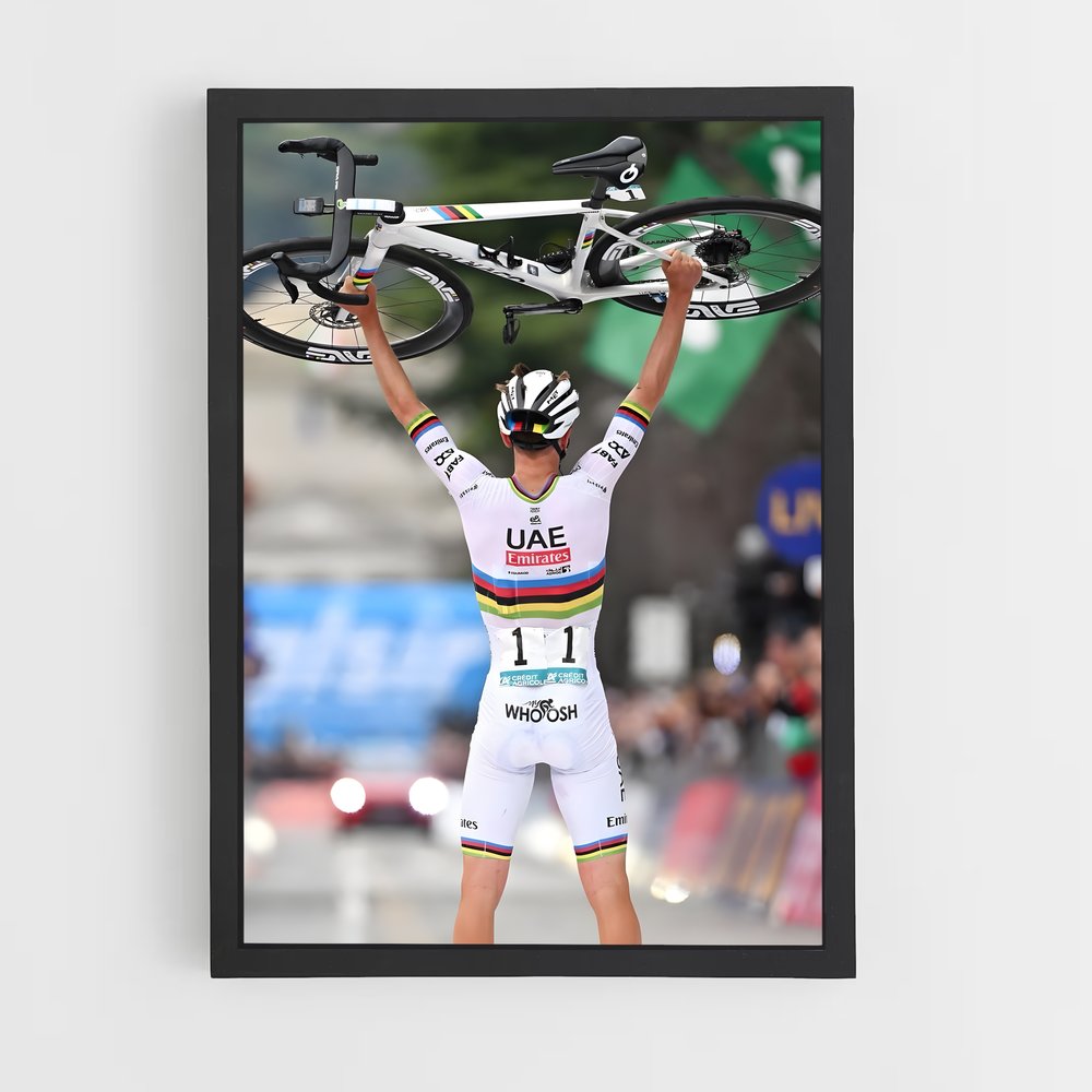 Poster Cyclisme Champion (vue 2)