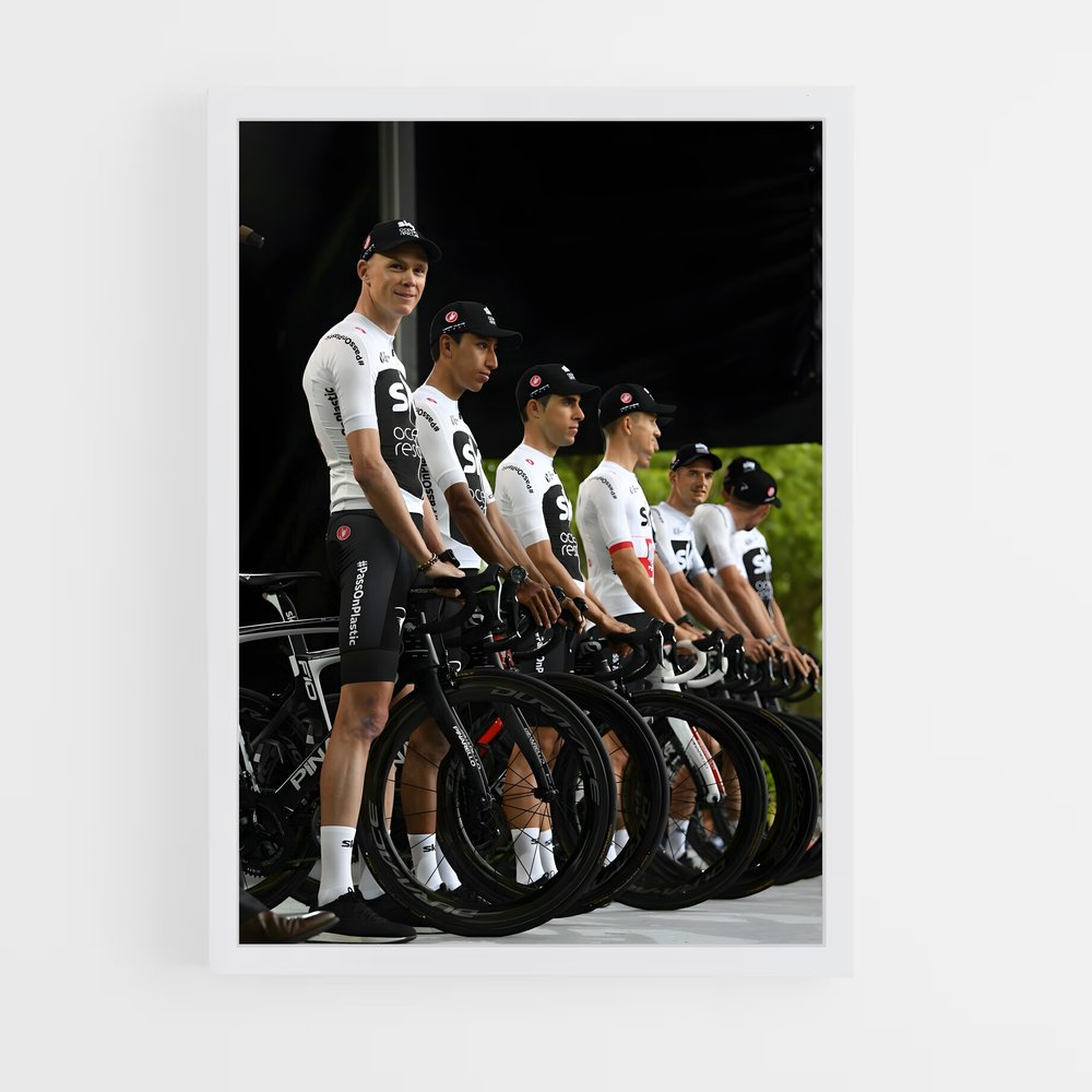 Poster Chris Froome Équipe (vue 3)