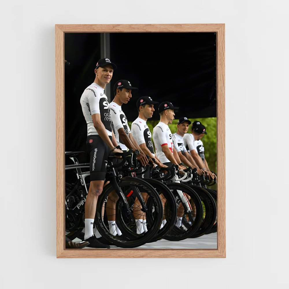 Poster Chris Froome Équipe (vue 4)