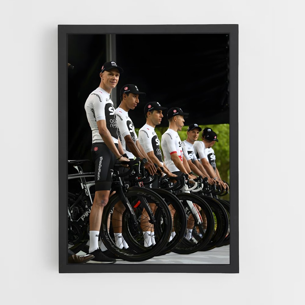 Poster Chris Froome Équipe (vue 2)