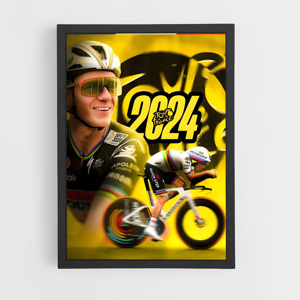 Poster Chris Froome Tour de France (vue 2)