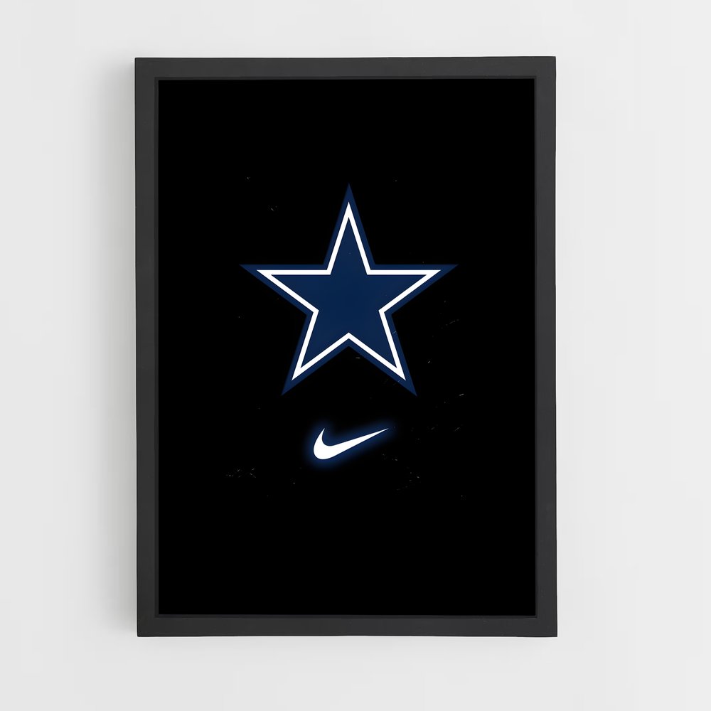 Poster Dallas Cowboys Nike – affiche Football US (vue 2)