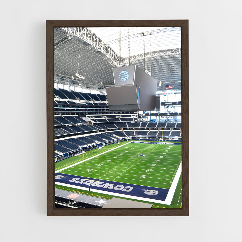 Poster Dallas Cowboys Stade – affiche Football US (vue 5)