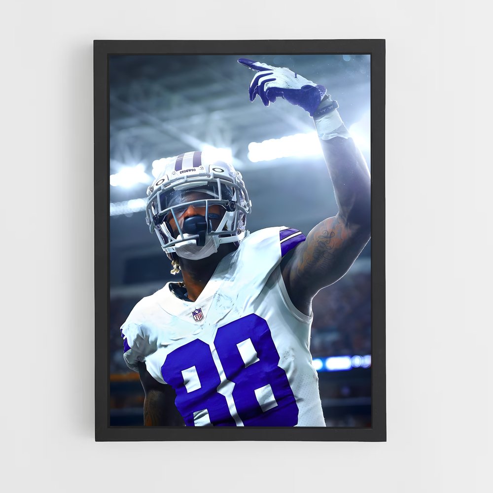 Poster Victoire Dallas Cowboys – affiche Football US (vue 2)