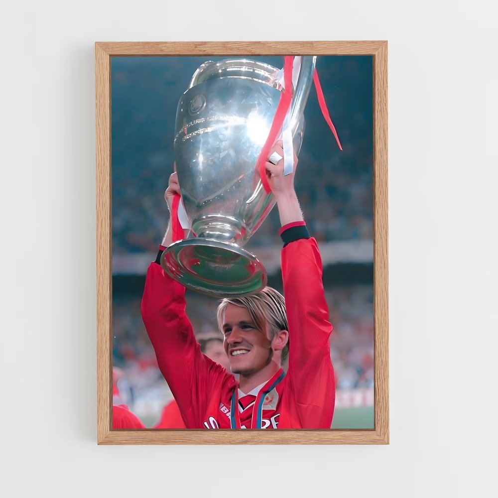 Poster Victoire Beckham – affiche Football (vue 4)