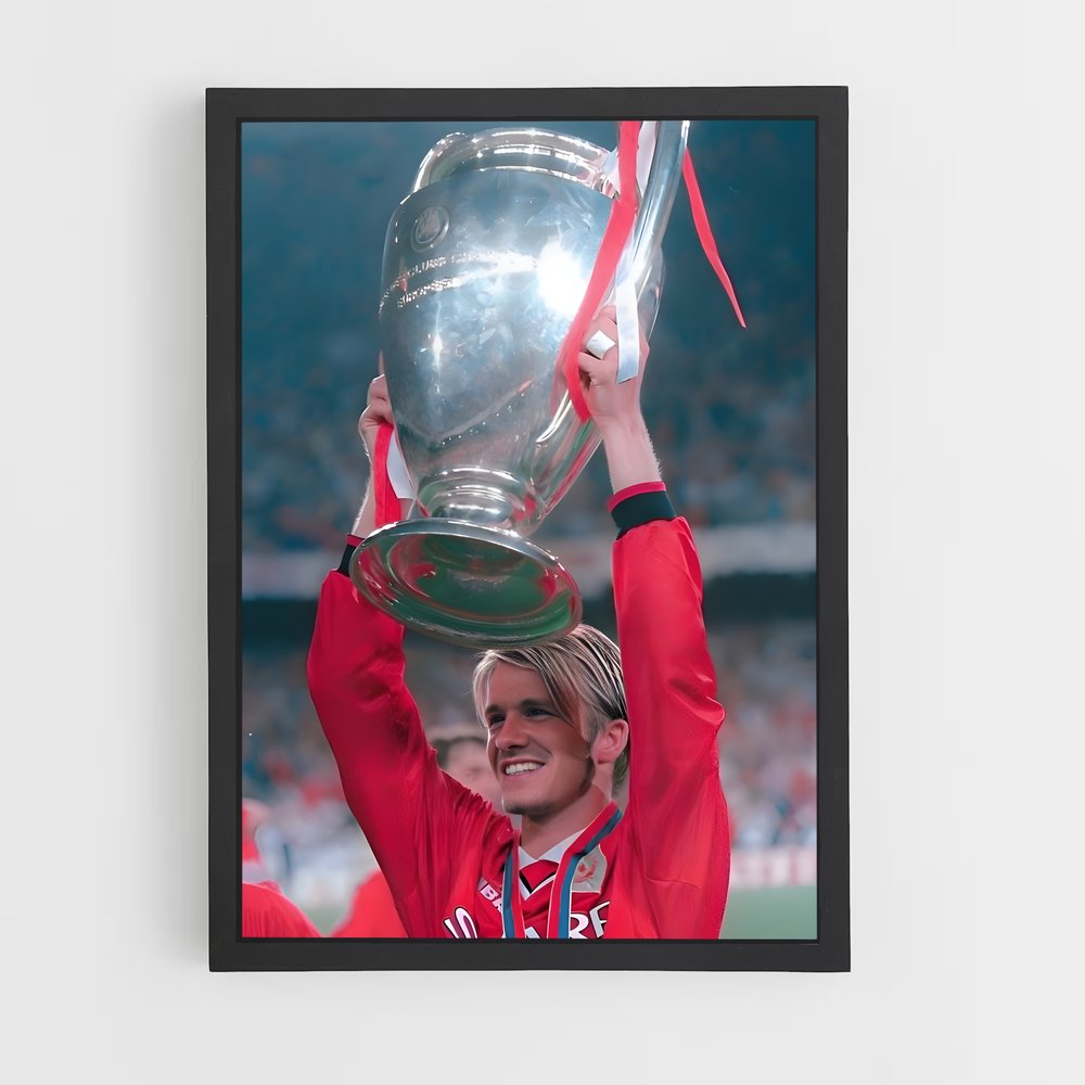 Poster Victoire Beckham – affiche Football (vue 2)