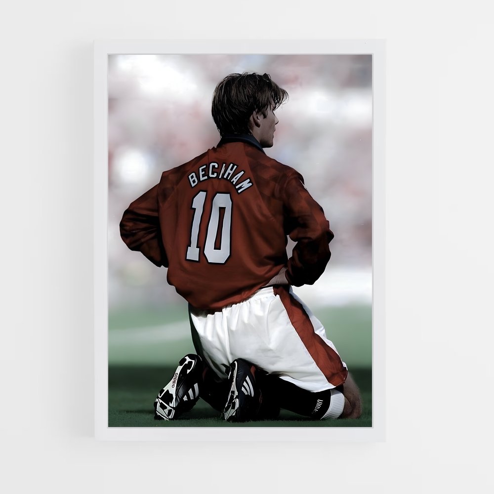 Poster 10 Beckham – affiche Football (vue 3)