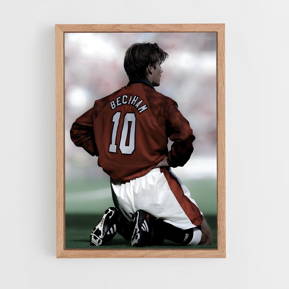 Poster 10 Beckham – affiche Football (vue 4)