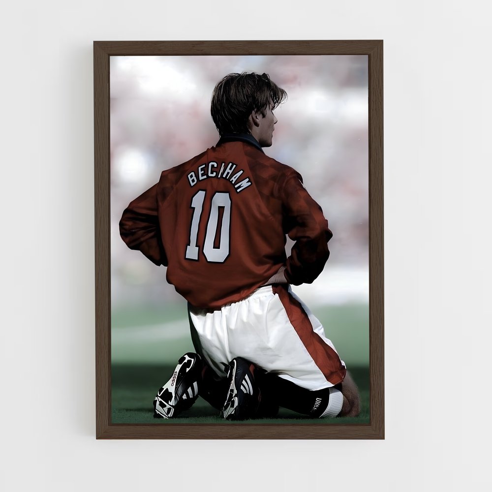 Poster 10 Beckham – affiche Football (vue 5)