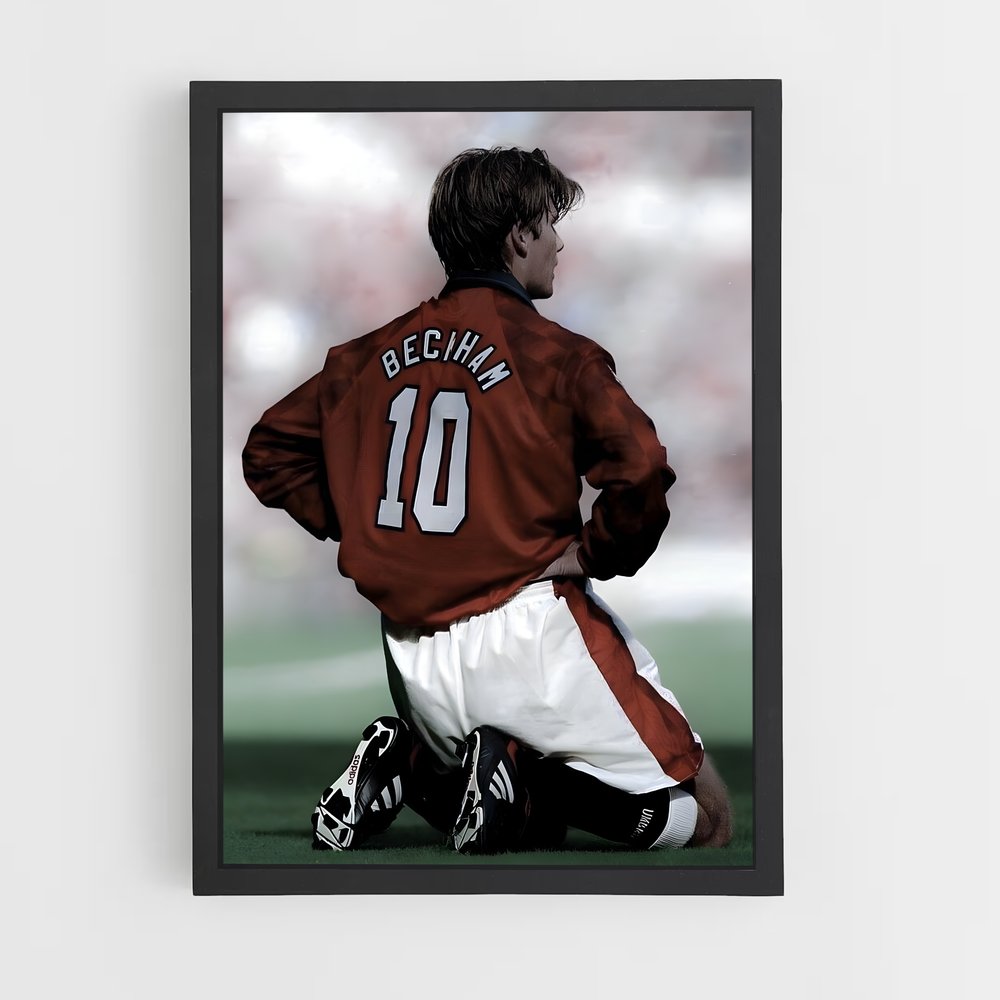 Poster 10 Beckham – affiche Football (vue 2)