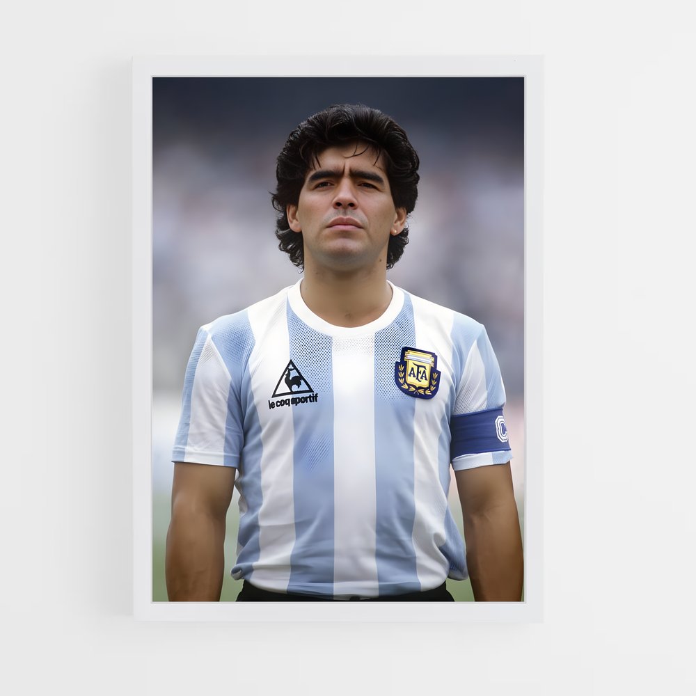 Poster Diego Maradona Vintage – affiche Football (vue 3)