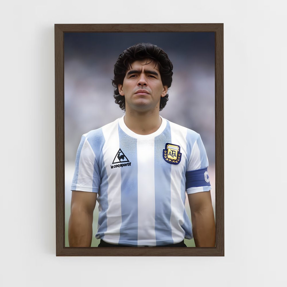 Poster Diego Maradona Vintage – affiche Football (vue 5)