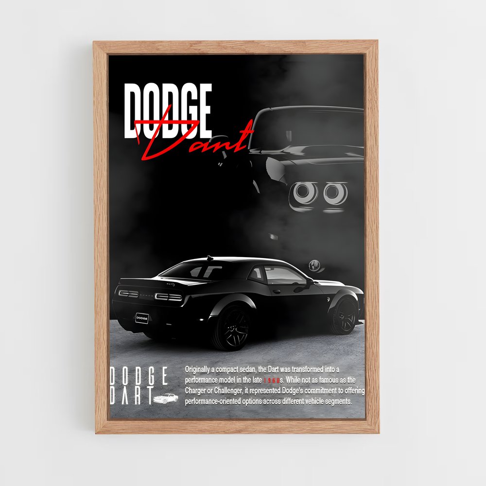 Poster Dodge Dart (vue 4)