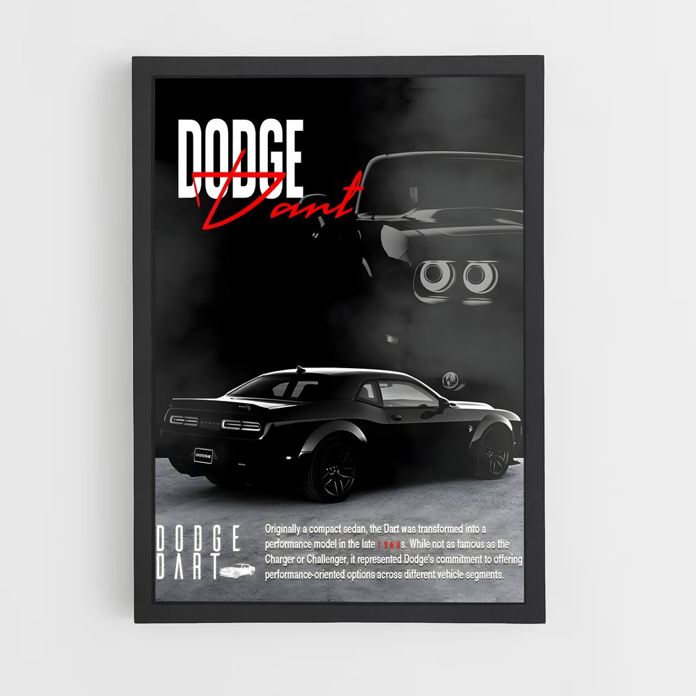 Poster Dodge Dart (vue 2)